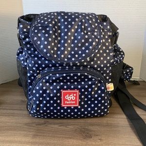 DoDo pokadot backpack NWOT